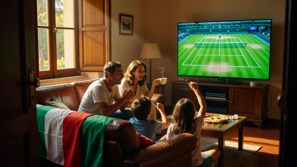 Finale Sinner-Zverev à Wimbledon : 4,2 millions de téléspectateurs italiens
