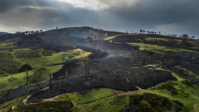 Finistère : l&rsquo;incendie du Ménez-Hom officiellement éteint, 30 hectares brûlés