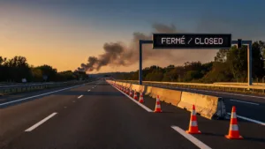 Fontainebleau : 1 900 ha brûlés, A6 coupée, l&rsquo;Yonne subit les déviations
