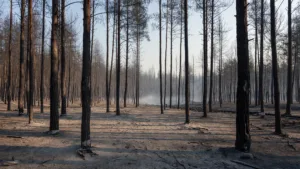 Fontainebleau : « on a tous chialé en arrivant » face aux 2 050 ha calcinés