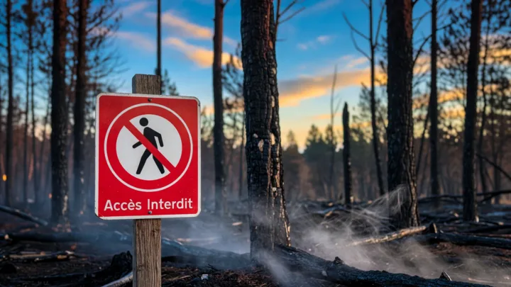 Fontainebleau : retrait des moyens aériens, surveillance maintenue sur les points chauds