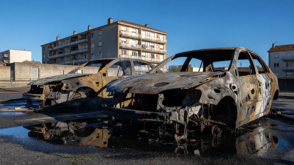 Forbach : 21 personnes évacuées après l'incendie de deux voitures au pied d'un immeuble