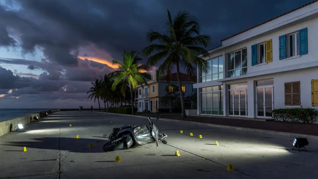 Fort-de-France : un policier blessé par balle lors d’un vol de scooter, un braqueur tué