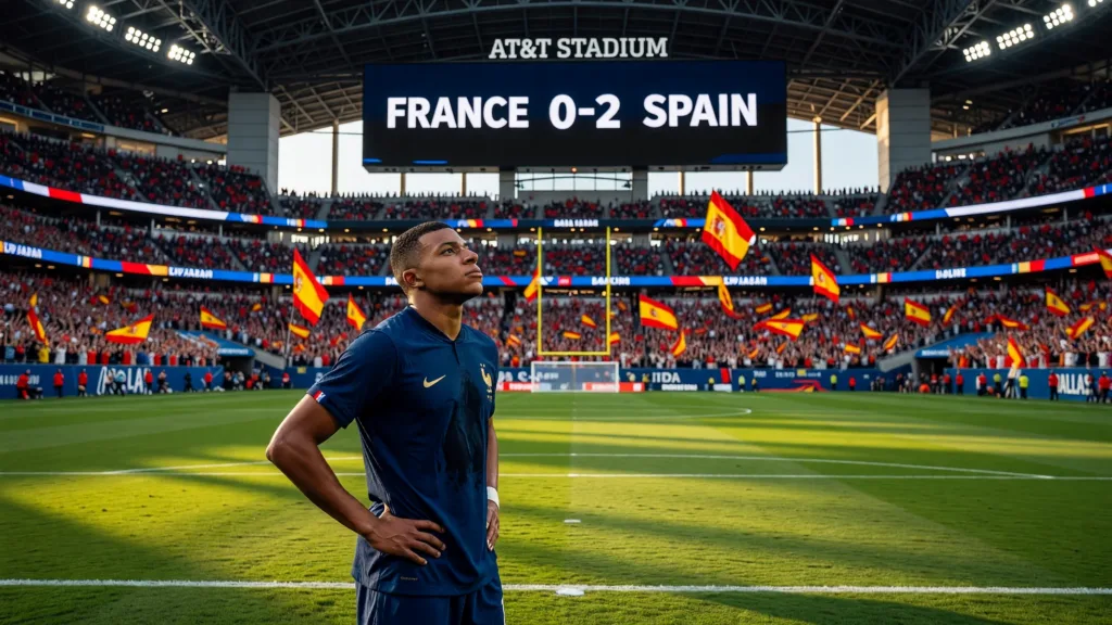 France 0-2 Espagne : élimination et blackout offensif