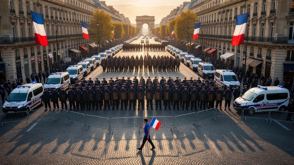 France-Espagne ce soir : 7000 policiers à Paris, alcool interdit