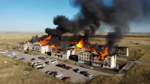 Frappes de drones ukrainiens sur un centre du FSB dans l&rsquo;oblast de Kherson