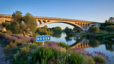 Fréjus : accident sur la RD559, circulation coupée près du pont sur l'Argens