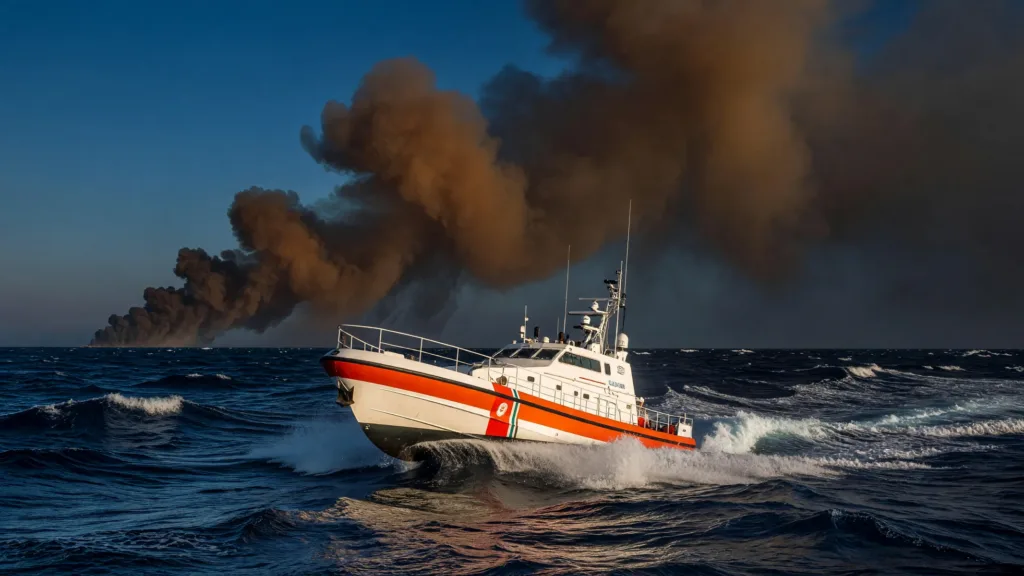 Gargano : plus de 400 touristes évacués par mer face aux flammes