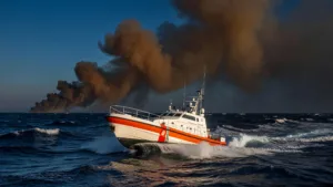 Gargano : plus de 400 touristes évacués par mer face aux flammes