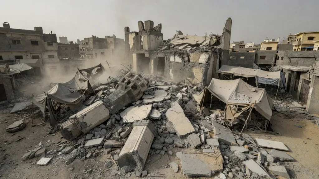 Gaza : l'armée israélienne détruit une mosquée, tensions persistantes