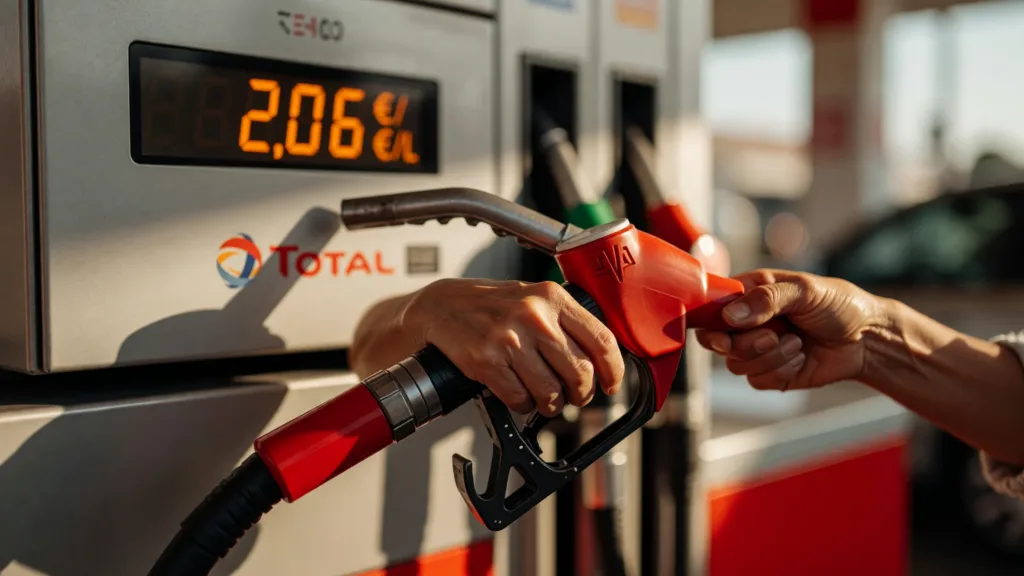 Gazole à 2,05 €/L : la pompe qui vide les portefeuilles