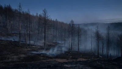 Gedinne : pompiers des Ardennes mobilisés pour un feu de forêt transfrontalier