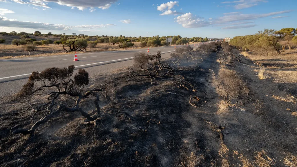 Gémenos : un départ de feu sur l'A50 rapidement maîtrisé par les pompiers