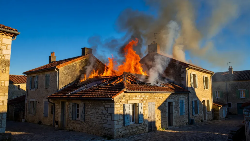 Gergy : incendie rue Mugnier, sept personnes évacuées jeudi