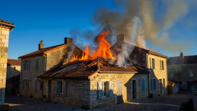 Gergy : incendie rue Mugnier, sept personnes évacuées jeudi