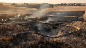 Gers : 36 pompiers mobilisés sur deux incendies simultanés