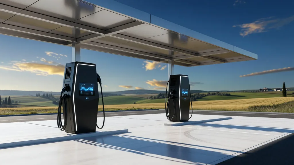 Gevrey-Chambertin : APRR inaugure une station de recharge pour poids lourds