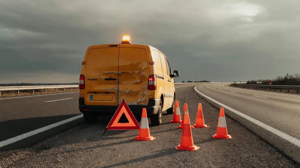 Gironde : 25e fourgon percuté sur l'A89, opération de sensibilisation lancée
