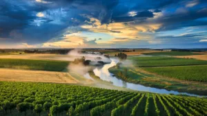 Gironde : chaîne humaine contre le projet de LGV Sud-Ouest à Bernos-Beaulac
