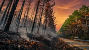 Gironde : l&rsquo;incendie de forêt à Avensan fixé, 3,5 hectares brûlés