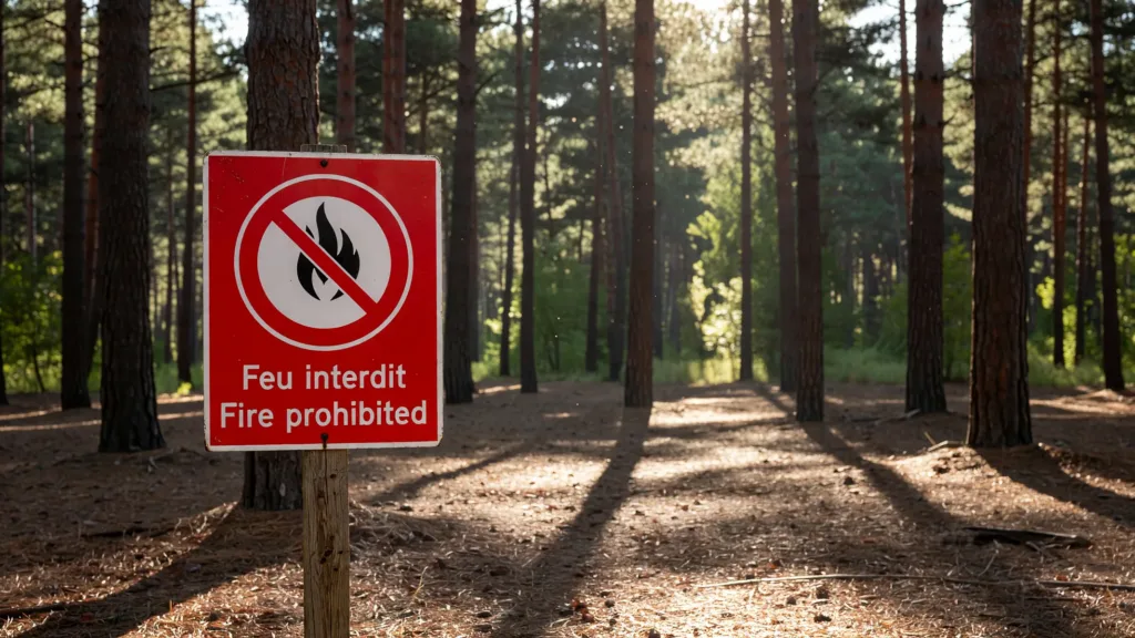 Gironde : trois gardes à vue pour cigarette et barbecue en forêt