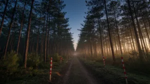 Gironde : une chaîne humaine d&rsquo;environ 1 000 opposants contre la LGV