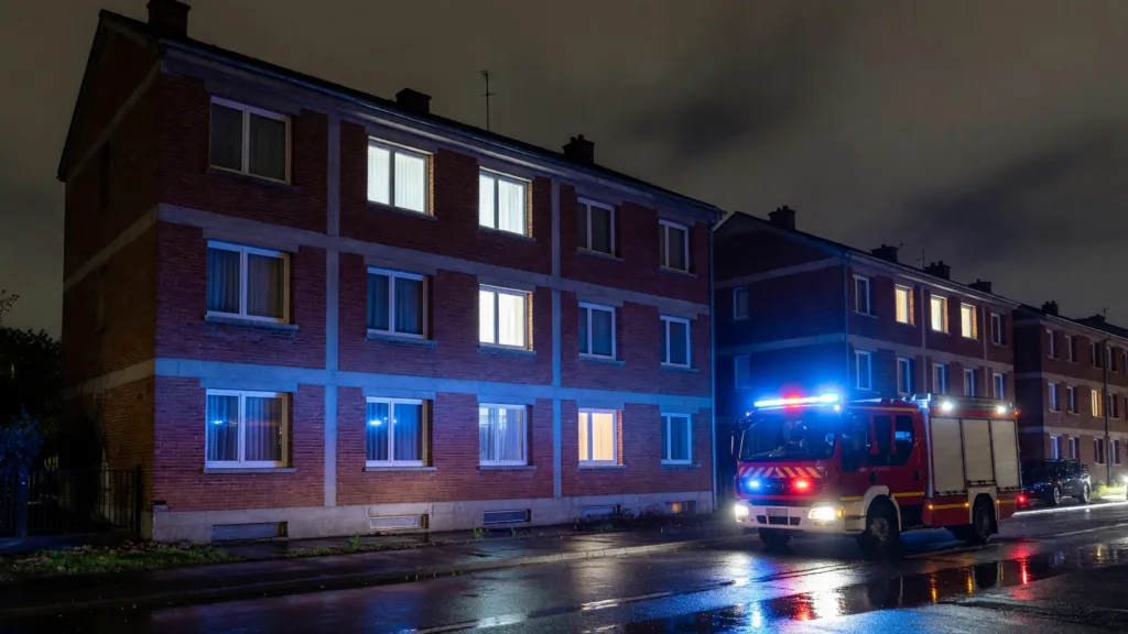 Grand-Charmont : sept personnes relogées après un incendie nocturne