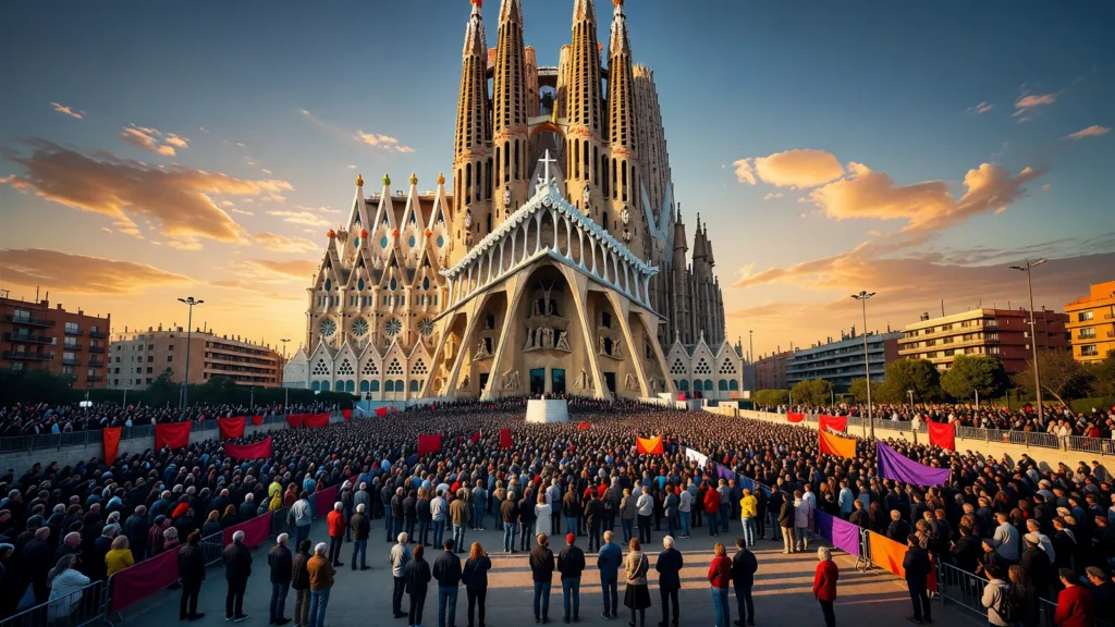 Grand Départ 2026 : une foule enthousiaste au pied de la Sagrada Familia pour le lancement du Tour