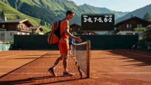 Gstaad : Cerundolo terrasse Ruud et brise son record