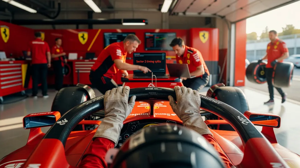 Hamilton pointe le secteur 2 : Ferrari perd six dixièmes à Spa