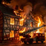 Haut-Rhin : odeurs de fumée du Sud-Ouest et incendie à Vogelgrun
