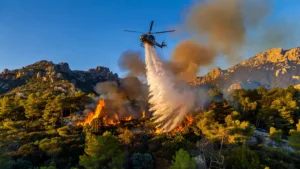 Haute-Corse : 480 hectares détruits, un forestier-sapeur blessé à la tête