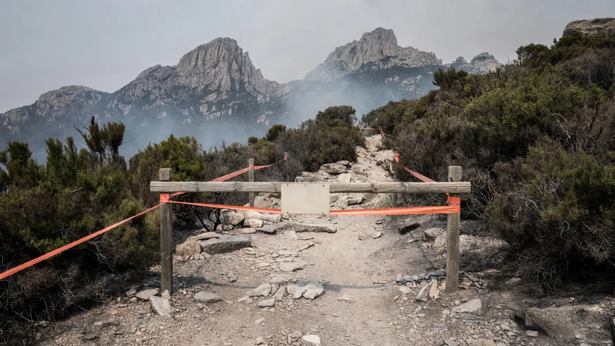 Haute-Corse : le GR20 fermé entre Tighjettu et Ballone après l&rsquo;incendie