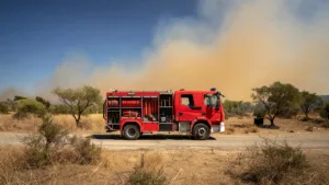 Haute-Loire : une colonne de pompiers déployée en Vaucluse contre les feux