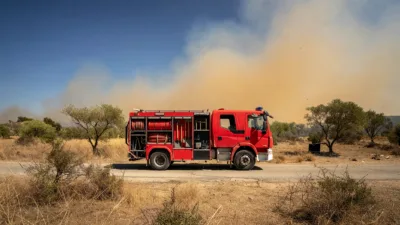 Haute-Loire : une colonne de pompiers déployée en Vaucluse contre les feux