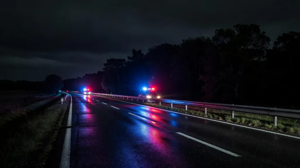 Haute-Saône : un homme gravement blessé après être tombé d'une voiture en marche sur la RN19