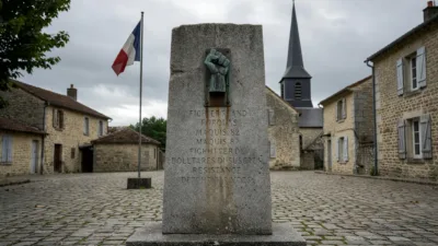 Haute-Saône : un poing de bronze volé sur une stèle dédiée à la Résistance