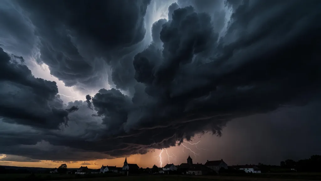 Haute-Saône : vigilance orange orages, rafales jusqu'à 120 km/h attendues