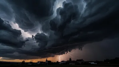 Haute-Saône : vigilance orange orages, rafales jusqu'à 120 km/h attendues