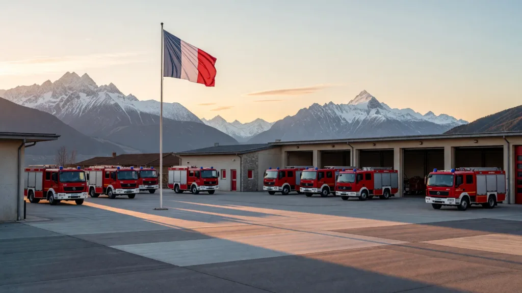 Hautes-Alpes : Yaël Braun-Pivet auprès des pompiers mobilisés sur l'incendie