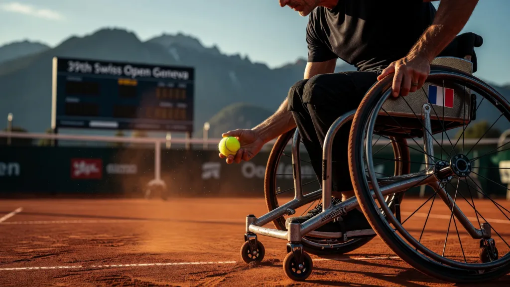 Houdet honoré au Swiss Open Geneva, son jardin depuis vingt ans