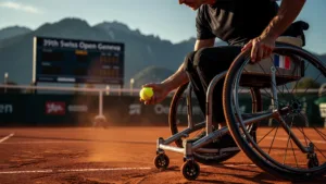 Houdet honoré au Swiss Open Geneva, son jardin depuis vingt ans