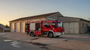 Huit pompiers nivernais partent en renfort sur les feux de Gironde