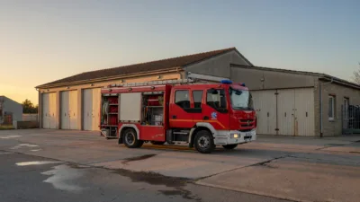 Huit pompiers nivernais partent en renfort sur les feux de Gironde