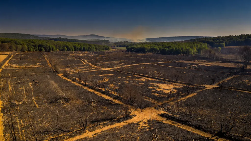 Incendie à Bazolles : 15 hectares de végétation détruits