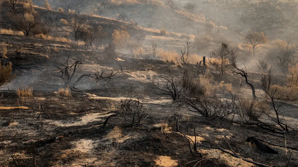 Incendie à Calmont : plus de 30 hectares détruits à la frontière Ariège-Haute-Garonne