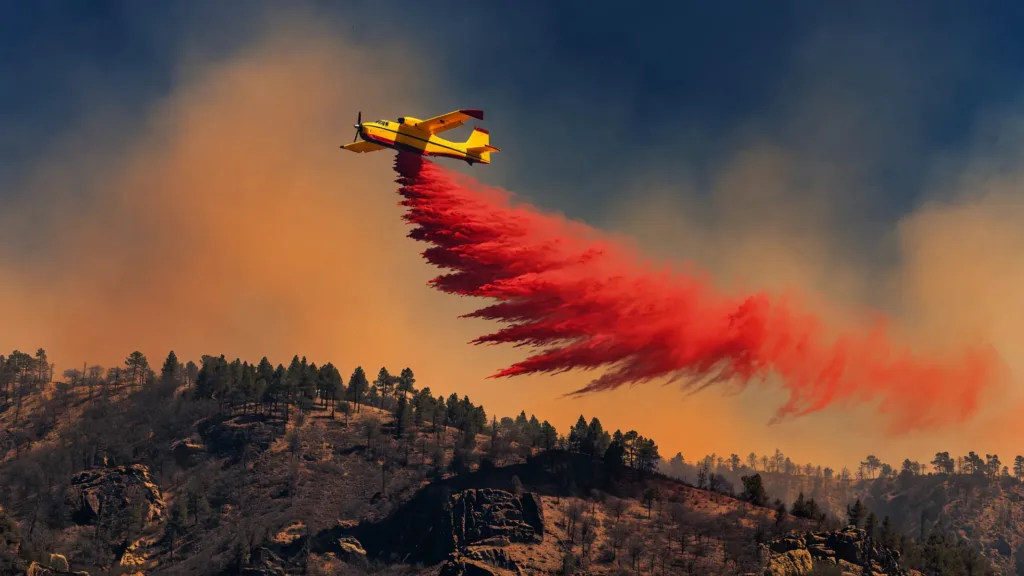 Incendie à Cieurac (Lot) : le feu fixé après 155 hectares parcourus