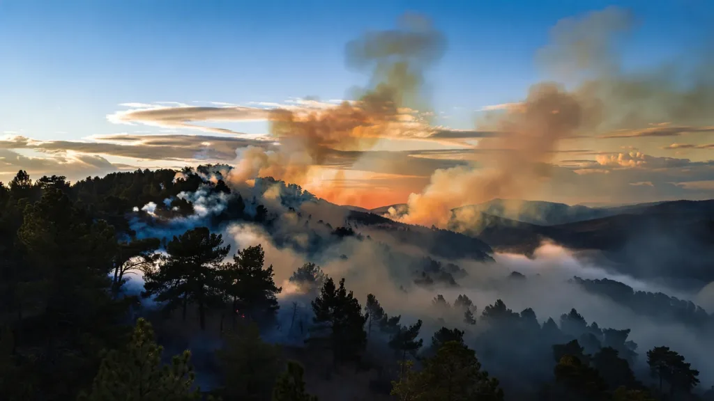Incendie à Die : le feu gagne Barsac, 300 hectares brûlés et 300 pompiers mobilisés