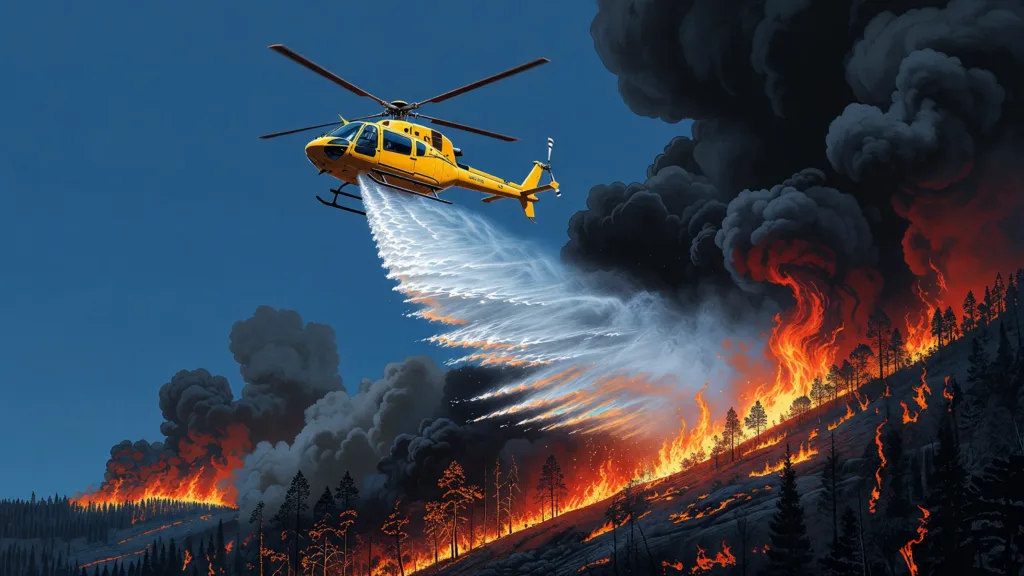 Incendie à Nantua : 20 hectares brûlés, moyens exceptionnels dans l'Ain