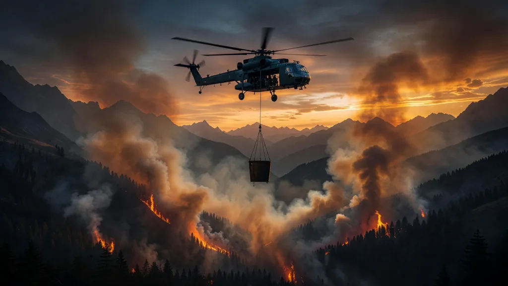 Incendie à Roure : le feu toujours pas fixé après une semaine